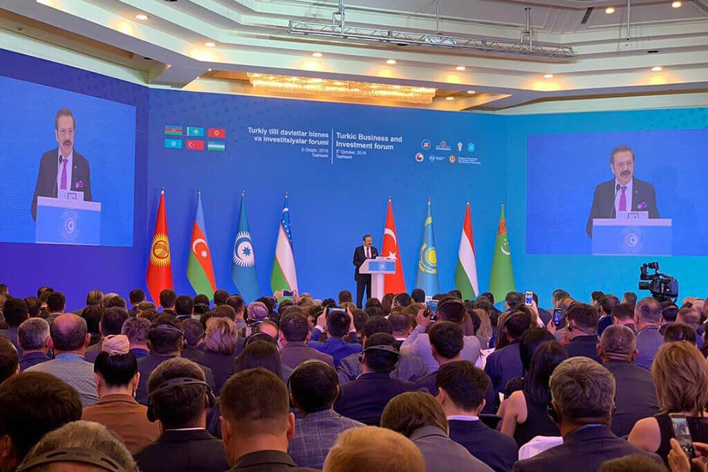Alter, 4 - 5 Ekim’ tarihinde Türk Keneşi Özbekistan İş Forumundaydı.