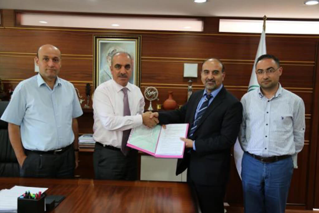 A contract was signed for the preparation of Çorum Province Ponds 1.Group Planning Report