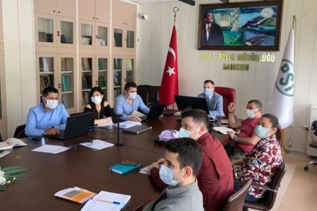 Doğu Karadeniz Havzası Hidrojeolojik Etüt İşi Kapsamında Samsun DSİ Kontrol Teşkilatı ile Toplantı ve Saha Gezileri Gerçekleştirildi