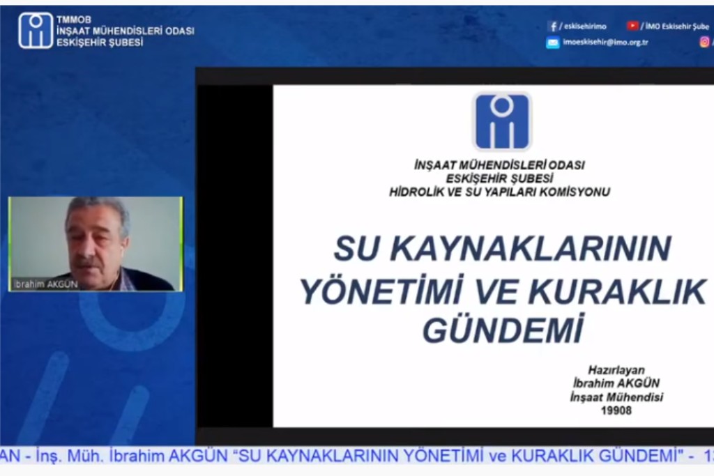 İnşaat Mühendimiz Sn. İbrahim Akgün'ün İMO Eskişehir Şubesi etkinliğindeki sunumu yayınlanmıştır.