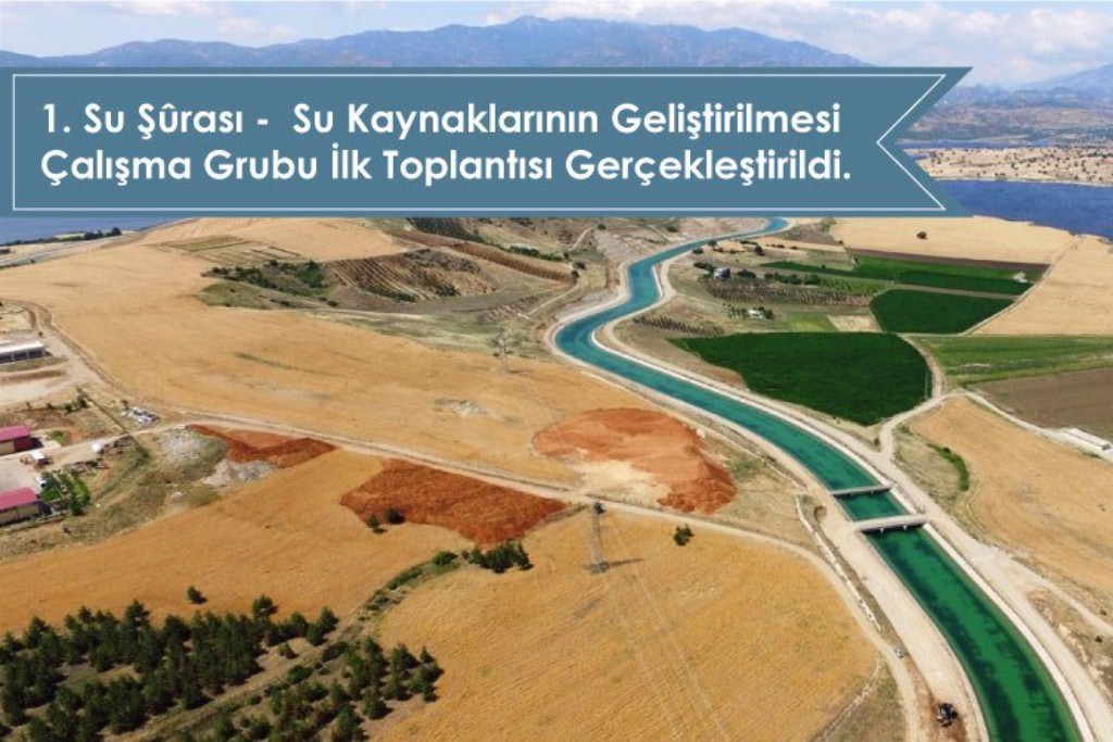 Tarım ve Orman Bakanlığı 1.Su Şurası çalışmalarına başladı.