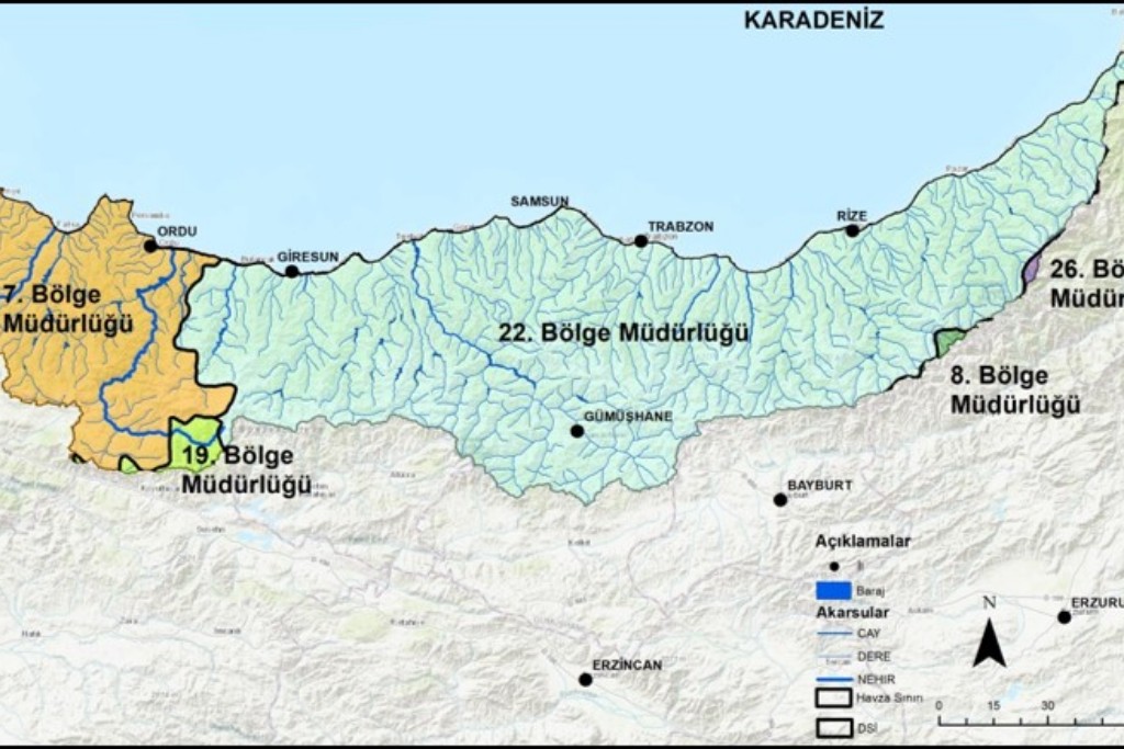 Doğu Karadeniz Havzası Yeraltısuyu Planlama (Hidrojeolojik Etüt) Raporu Yapılması İşi