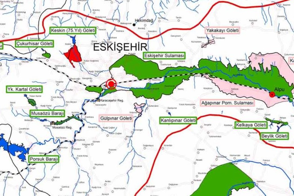 Eskişehir Sulaması Yenileme Projesi Planlama Raporu